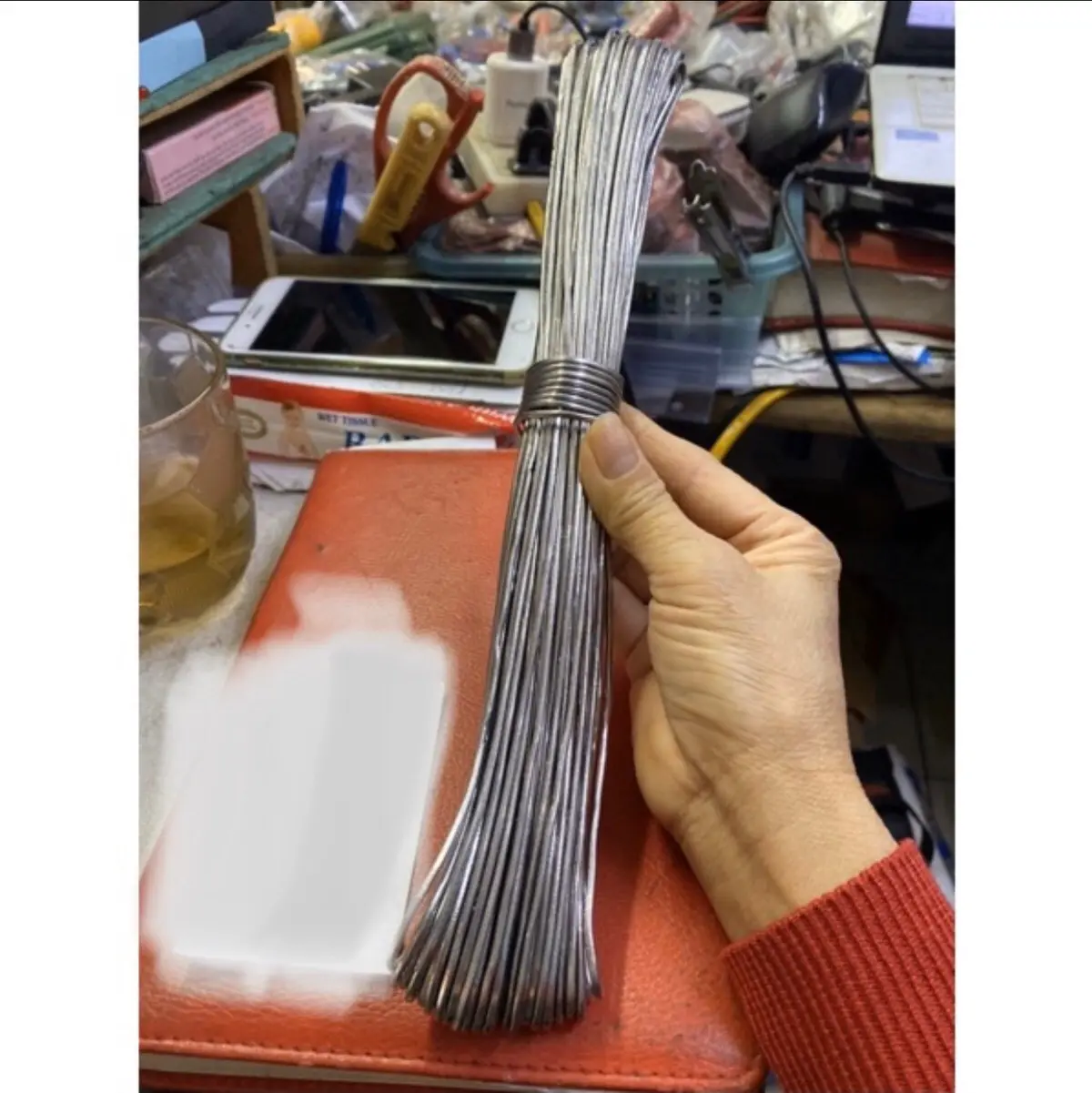 1kg thiếc hàn sợi 2mm có nhựa thông