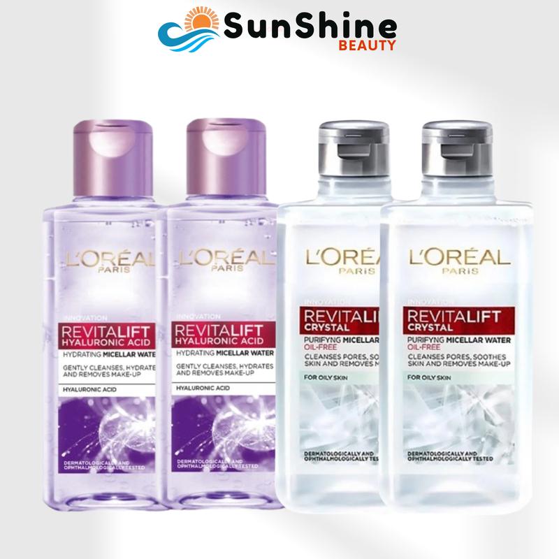  COMBO 4 Chai Nước Tẩy Trang Loreal Làm Sạch Sâu Cấp Ẩm Cho Da 95ml 