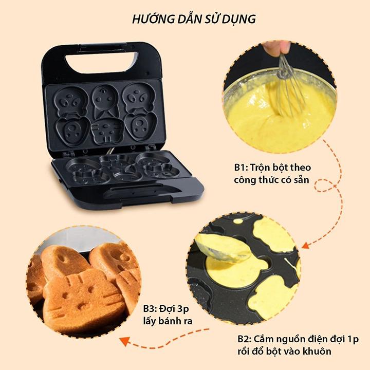 Product Introduction of máy nướng bánh khuôn hình ngộ nghĩnh đáng yêu tại nhà 22