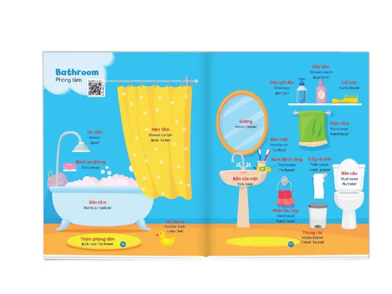 Sách - Bé Học Tiếng Anh Qua Hình Ảnh - 1000+ Từ Vựng Tiếng Anh Đầu Tiên Cho Bé 4