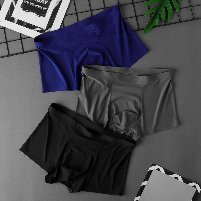 Product Introduction of Combo quần lót nam đúc su nhật bản,quần sịp nam thun lạnh boxer mềm mịn co giãn đàn hồi XM7 Menswear Quần Boxer 3