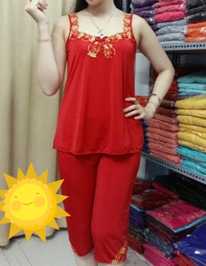 Product Introduction of Đồ bộ mặc nhà thun lạnh lửng bản nhiều size 11