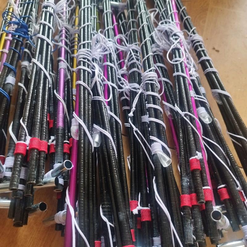 bộ khung diều sáo lắp ghép 1m50-1m70 làm sẵn. lắp ghép xỏ áo đuôi cá, diều sáo.