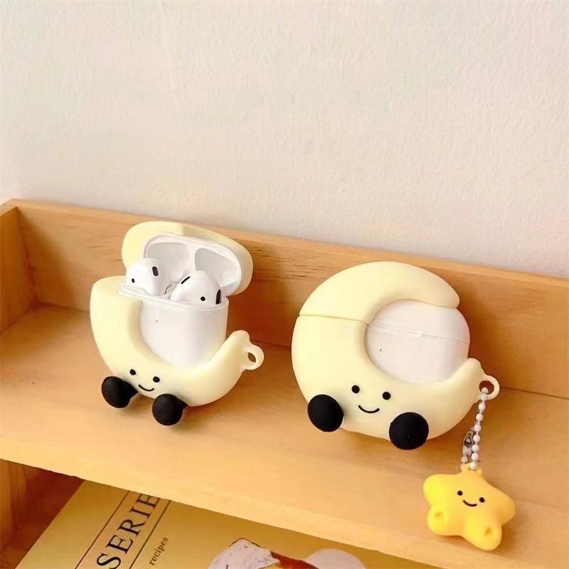 Product Introduction of New Air Pods 4 Cartoon cute Listen to music Crayon Shin-chan for Apple Airpods Pro 2 three-dimensional protective cover Air Pods 3 earphone cover Apple Air Pods 1 silicone case 6