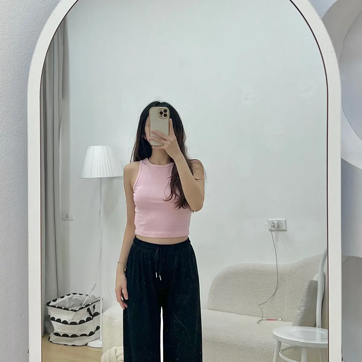 Áo ba lỗ tanktop nữ chất liệu cao cấp co giãn mềm mịn - Made by Xíu