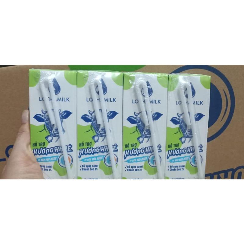 Sữa tươi Long Thành HỖ TRỢ XƯƠNG KHOẺ sữa lothamilk