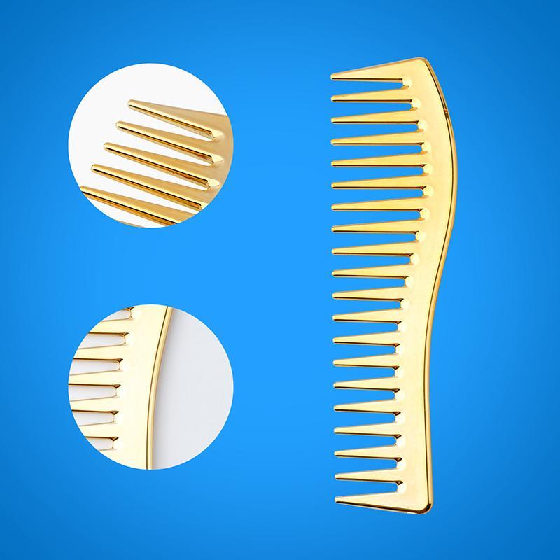 Double Sided Hair Brush Comb, 2 Counts/set Hair Salon Styling Comb, Beard Comb, Hairdressing Comb, Hair Styling Tool for Women & Men 8