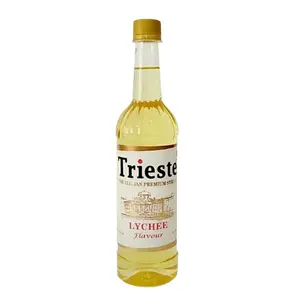 Trieste Lychee Syrup 650ml sirup rasa buah leci