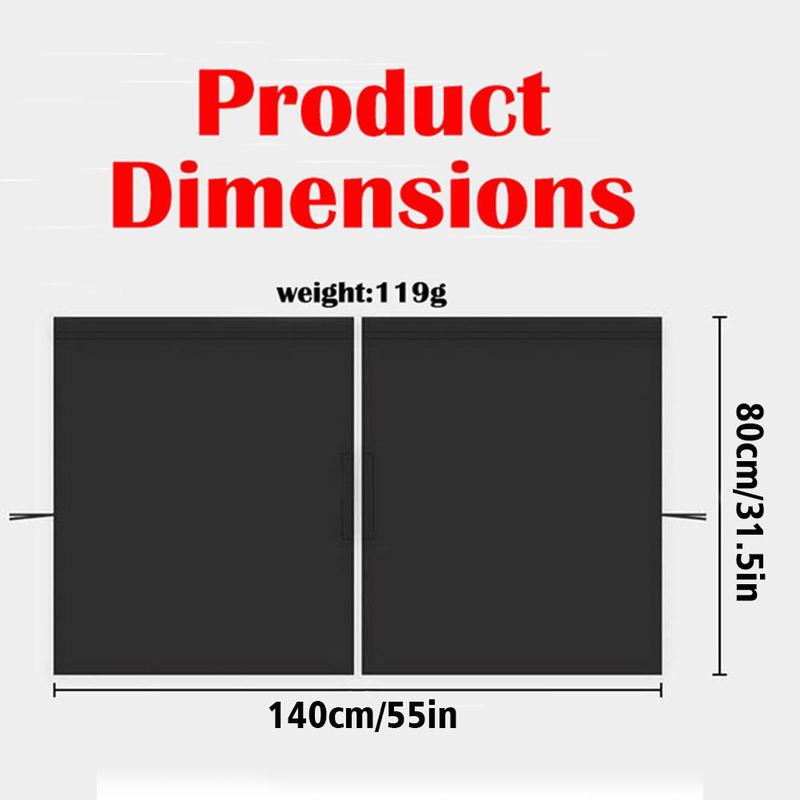 Product Introduction of 2pcs/set Car Sunshade Curtain Car Privacy Partition Car Protection CurtainVehicle Accessories K7Q5 31