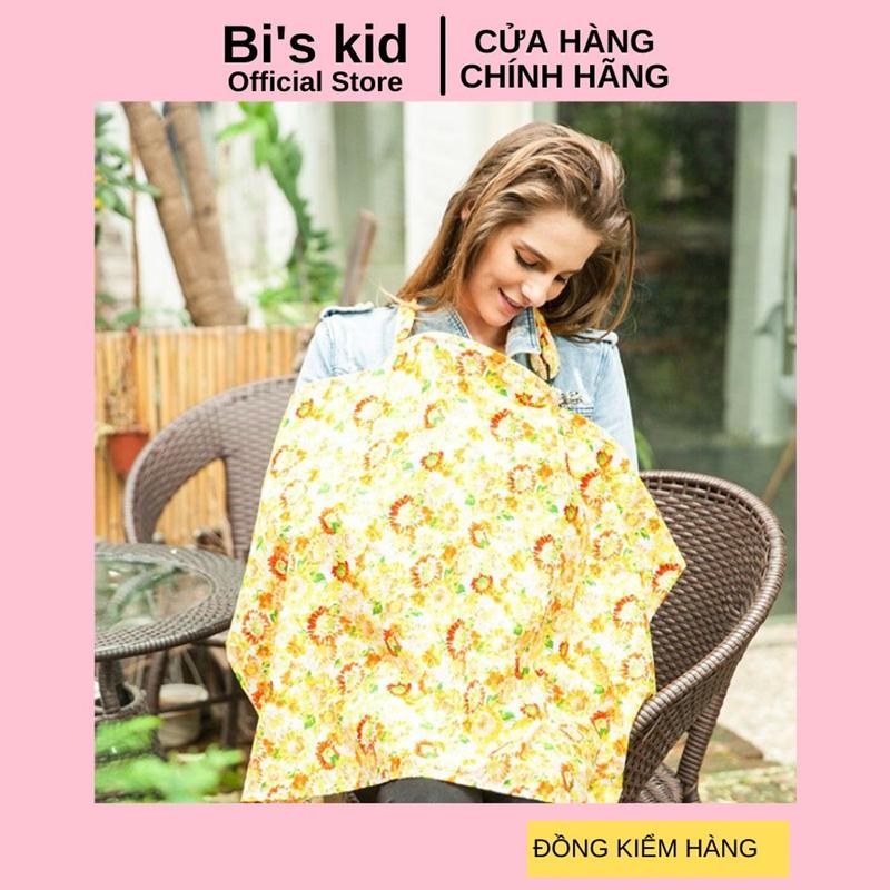 Áo choàng cho bé bú 1oo% cotton chất liệu dày dặn KT 95x65cm 4