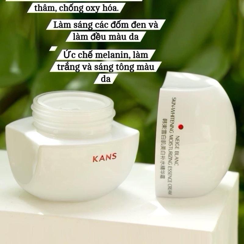 [Mẫu Mới] Bộ mỹ phẩm KANS trắng da dưỡng ẩm , nuôi dưỡng làn da trắng ngậm nước giúp làn da trắng khoẻ trắng bền Full 5 món 6