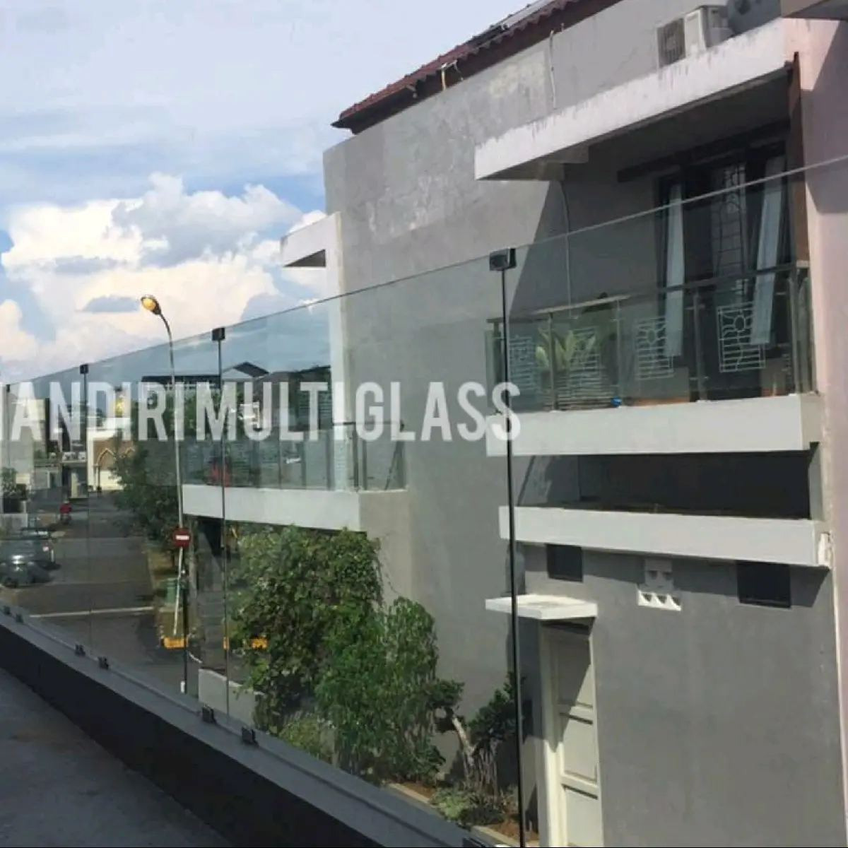 kaca kanopi kaca balkon kaca tangga kaca custome