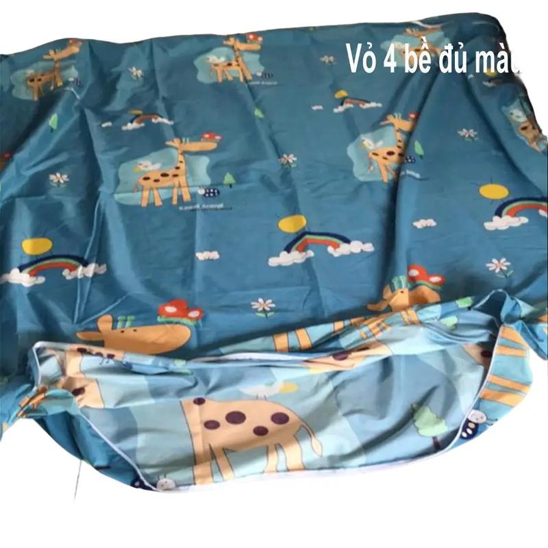 Vỏ Bọc Nệm Topper Có Thun 4 Góc - Dễ Dàng Giặt - Đủ Màu ga  trải nem  van nemgiare