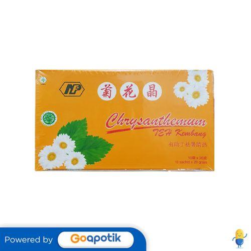 Gambar CITRA DELI 85 CHRYSANTHEMUM TEH KEMBANG 20 GRAM BOX 10 SACHET dari Apotek Lany Farma's by GoA Kab. Jember Tokopedia