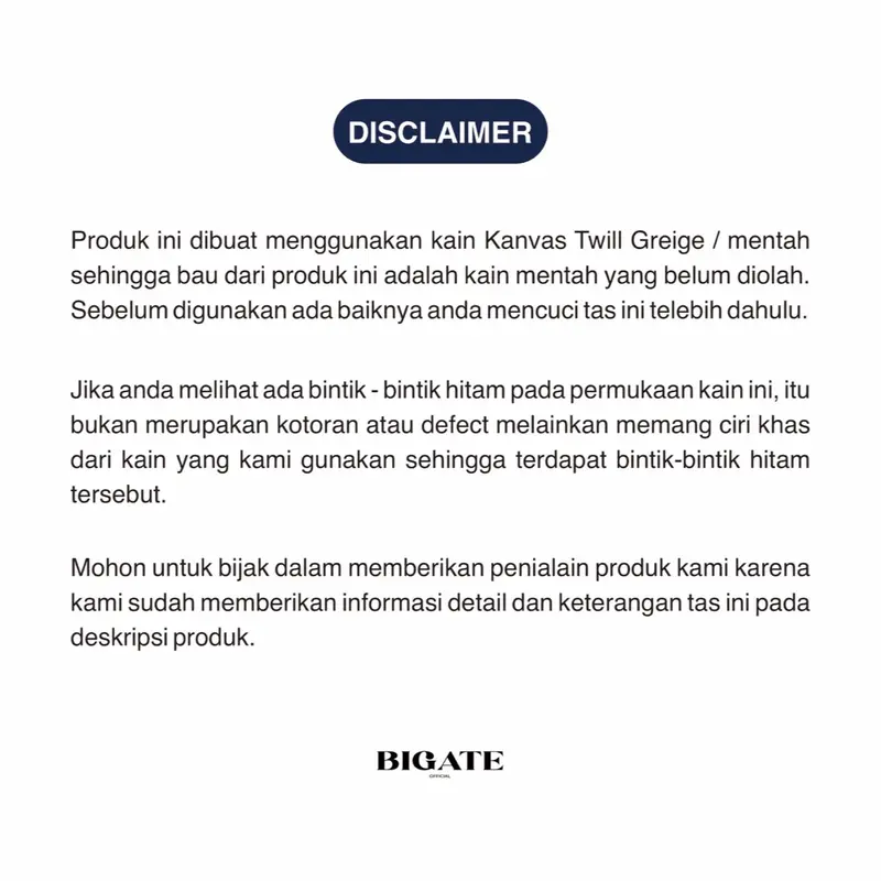 Tas Selempang Polos Kanvas Premium Sling Bag Canvas Pria Wanita Aesthetic Murah Canvas Premium Cowo Keren Broken White Keren Kalcer Selempang Hitam Sedang 5