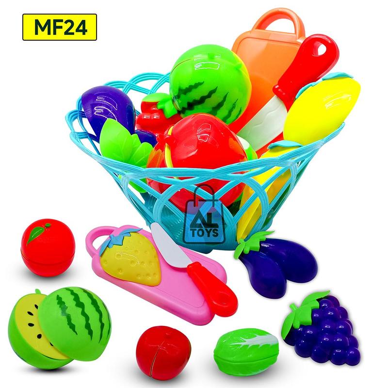 Product Introduction of MAINAN ANAK PEREMPUAN KERANJANG BUAH POTONG SET MAINAN EDUKASI ANAK MENGENAL ANEKA BUAH BUAHAN mainan buah potong set Toys 1