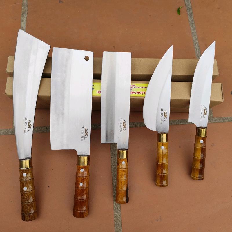 bộ dao 5 món thép trắng  magek 440 Zj. 2 2