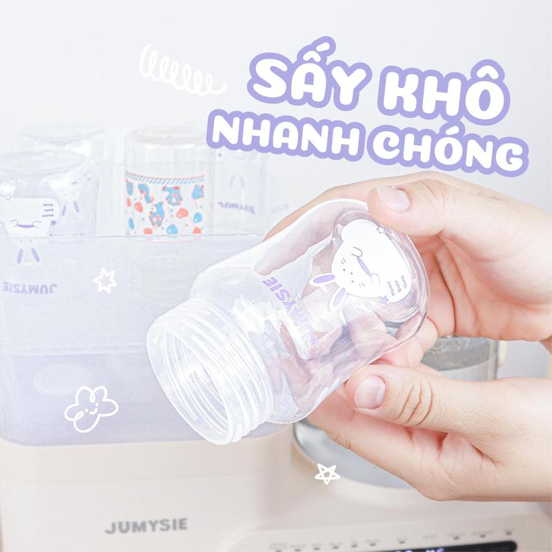 Máy Hâm Sữa Tiệt Trùng Sấy Khô Đa Năng S8 Jumysie - 12 Chức Năng, Màn Hình Cảm Ứng, An Toàn Tiện Lợi 5