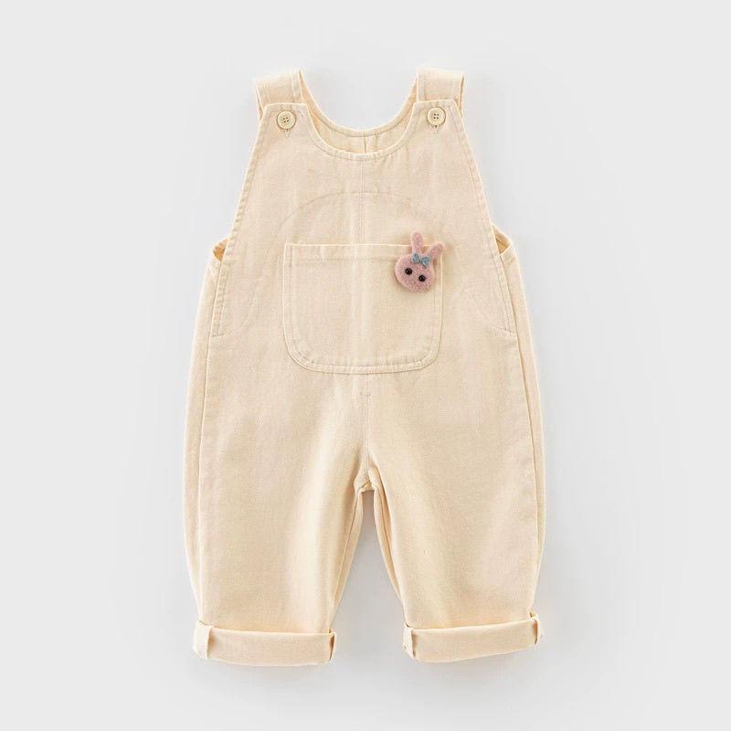Quần Yếm Cotton, Cho Bé Gái, Thích Hợp Cho Mùa Xuân Và Mùa Thu, Cho Bé 1-3 Tuổi, Quần Yếm Phong Cách Phương Tây, Quần Trẻ Em, Quần Áo Mùa Thu Jumpsuit 3