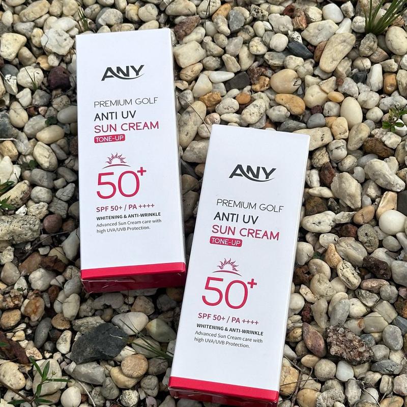 Combo 2 tuýp kem chống nắng ANY PREMIUM GOLF ANTI UV TONE-UP SPF50+ Chính hãng Nữ Dưỡng Da Body