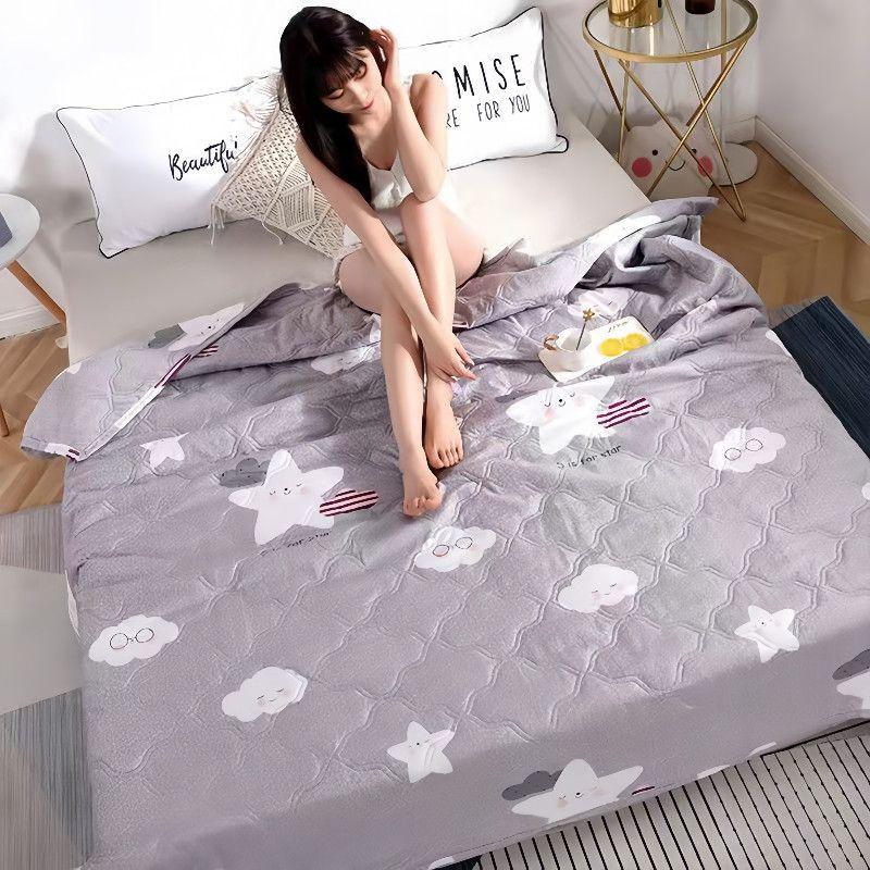Chăn Điều Hòa Mùa Hè, Chăn Mỏng Có Thể Giặt Bằng Máy, Đơn, Đôi, Ngoại Cỡ, Dành Cho Học Sinh 7