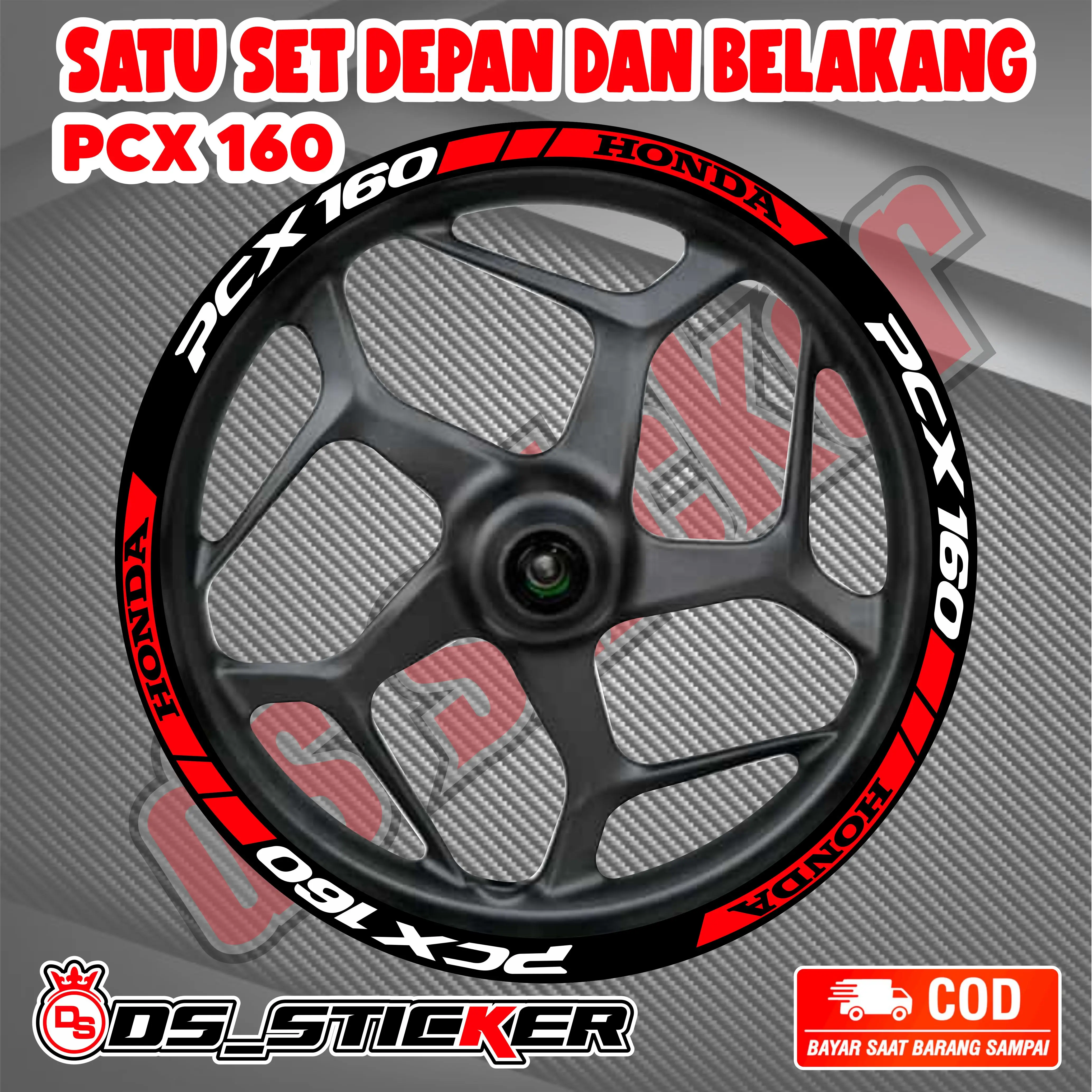 Stiker motor Stiker pcx Sticker velg Sticker velk pcx 160