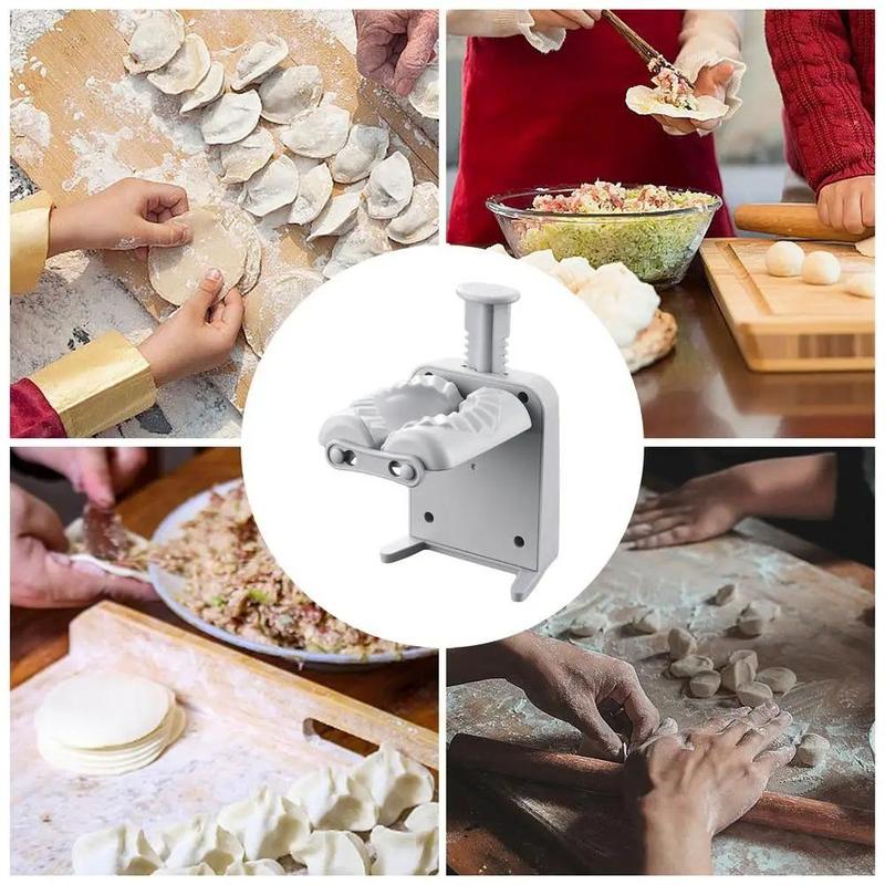 Manual Dumpling Maker, 1 Count Automatic Dumpling Maker, Kitchen Dumpling Mold, Kitchen Utensils & Gadgets 4