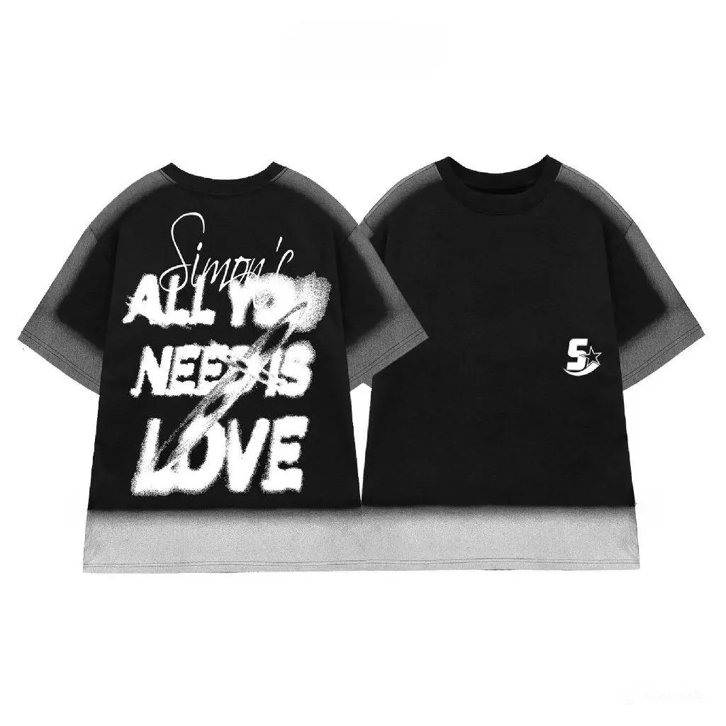 Áo Thun Cổ Tròn Simon'c Need Love - Cotton Nam Nữ Unisex Tay Lỡ Oversize Local Brand