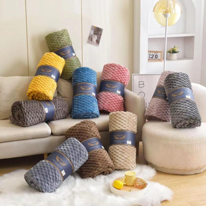 Chăn lông tuyết AMARI 200x230cm, 1.2kg, màu đơn sắc