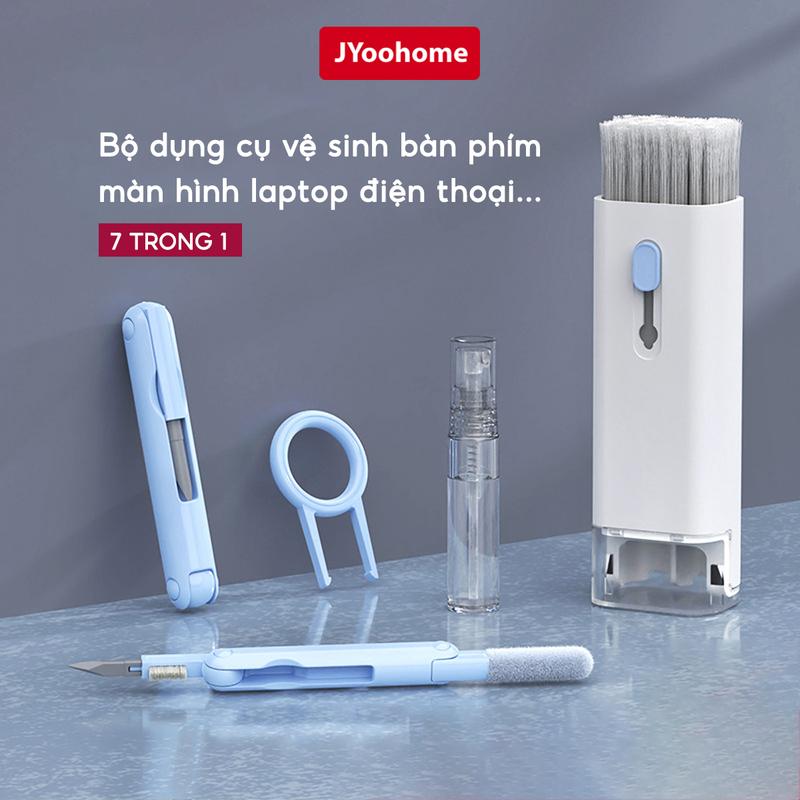 7in1 - Bộ Dụng Cụ Vệ Sinh Laptop Máy Tính Đa Năng, Bộ Vệ Sinh Bàn Phím Màn Hình Tai Nghe Điện Thoại Nhỏ Gọn SMTech Làm Sạch