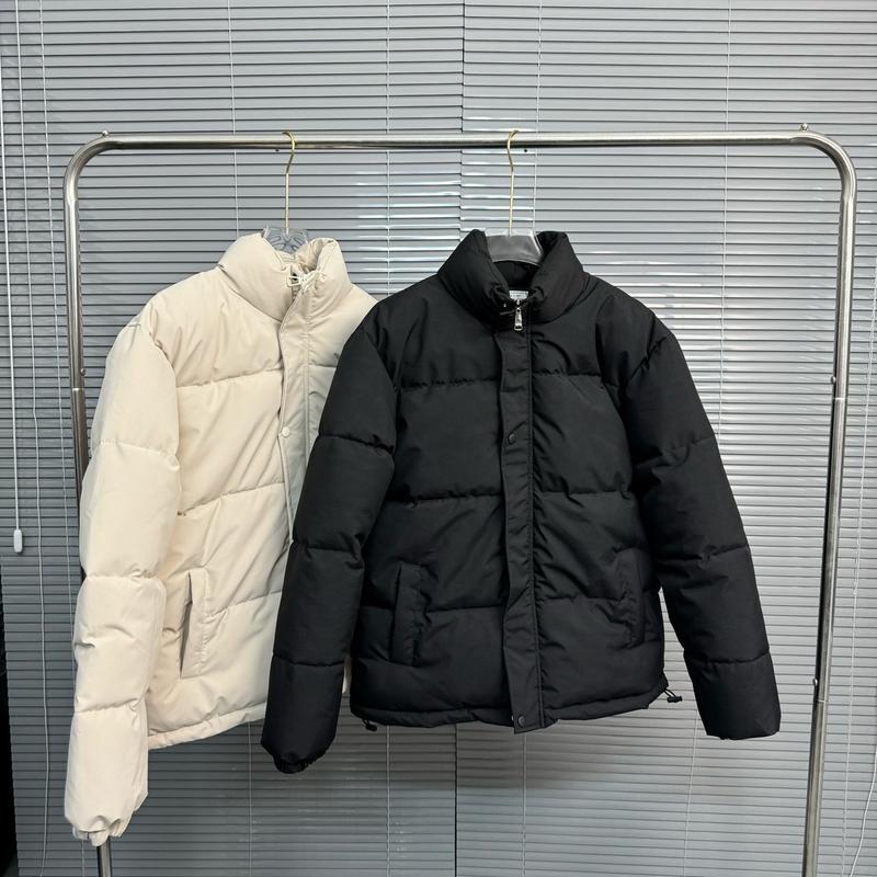 Áo Phao Béo Nam Nữ Dáng Trơn Cao Cổ , Có Dây Rút , Áo Phao Hồng Dũng Menswear 0