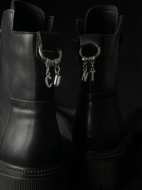 Punk Style Shoe Charm, Fashionable Novelty Shoes Decorations for Boots, Shoes DIY Accessories for Men & Women 4