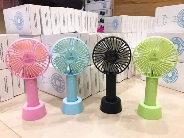 Quạt Mini Cầm Tay Gập Gọn – 3 Chế Độ Gió, Pin Sạc 1200mAh, Mang Đi Mọi Nơi 2