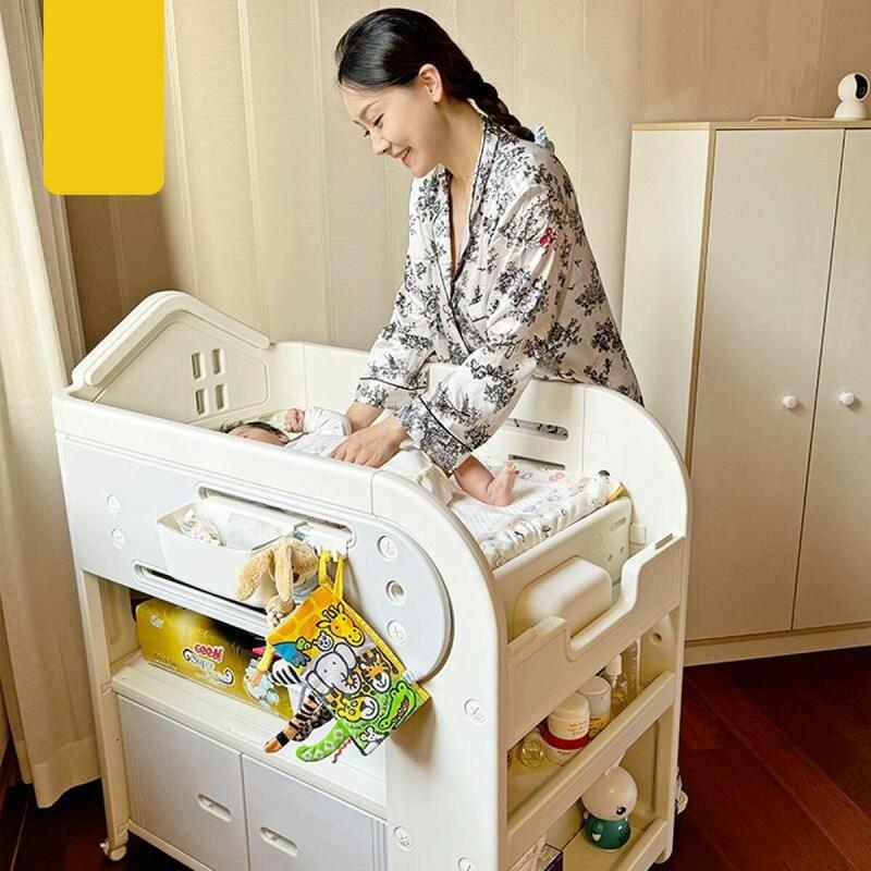 Movable baby Diaper Changing Table Portable Bath Daycare Center Household Standing Baby Changing Table Baby Changing Table 3