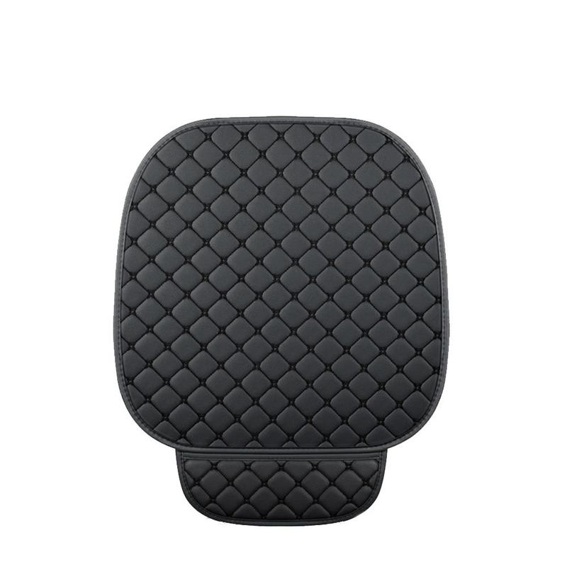 Product Introduction of 3PCS Car Cushion Set Four Seasons General Leather Embroidery Cushion Car Seat Cover Leather Minimalism Wear-resistant Non-slip Cushion 21