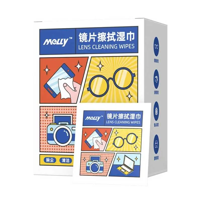 100Pcs Anti Fog Wipes Glasses Pre moistened Anti fog Lens Wipe Individually