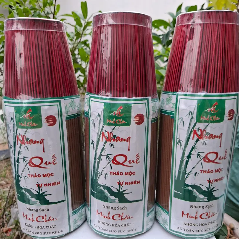 combo 3 ký nhang Quế 3 tấc đỏ thành phần tự nhiên 5