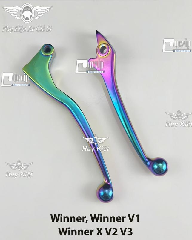 Cặp Tay Thắng Nhôm Xi Titan 7 Màu Xe Exciter, Winner, Raider, Satria, Vario, Click, AB, Vision, Ultimo, Luvias, Nouvo, SH VN MS6562