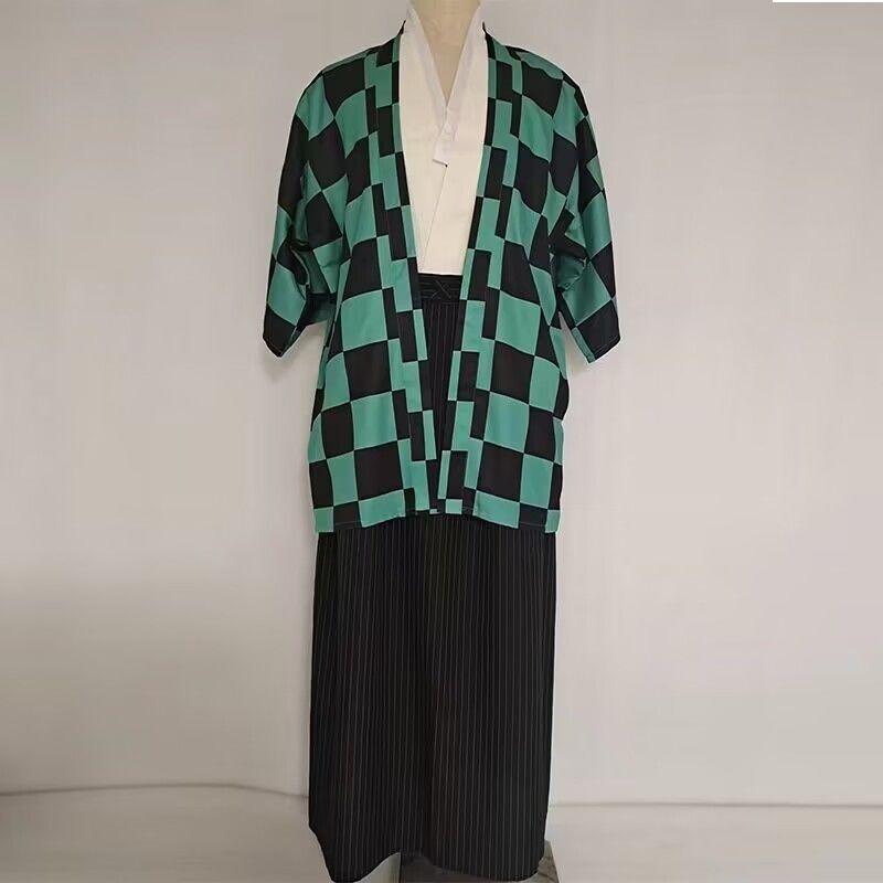 Product Introduction of [3143 People Collected] Men's Anime Costume Kimono Japanese Style Male Samurai Costume Japanese Kimono Men Japanese Traditional Costume Performance Costume 27