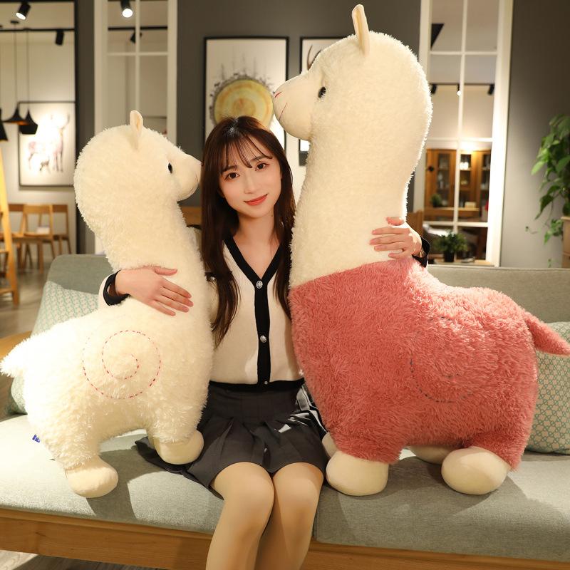 Cute new alpaca plush toy doll, creative internet celebrity, popular divine beast doll, new cloth doll 1
