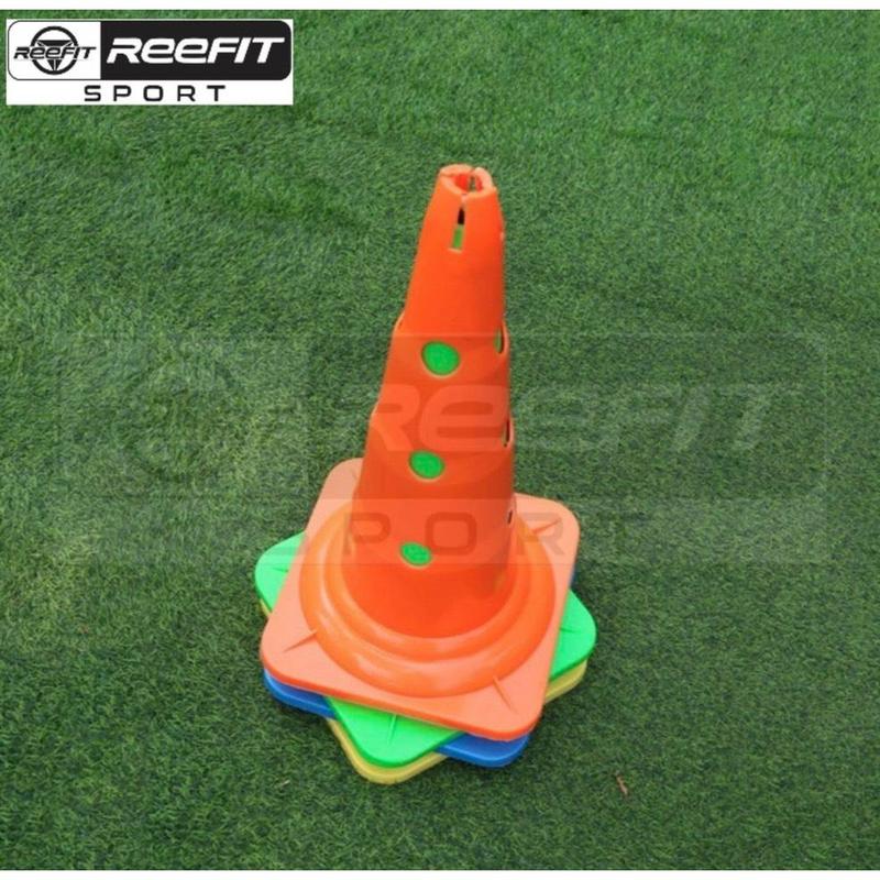 Mắc cơ 52cm nấm tập chiến thuật cone thể thao tập chiến thuật bóng đá,nấm tập chiến thuật bóng đá thể thao ngoài trời 1
