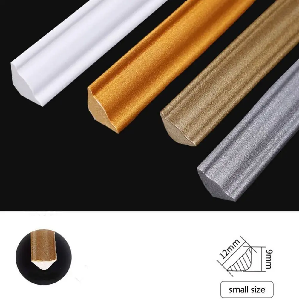 3D Pvc  Skirting Waist Line Background Border Strip Corner Decor 1M