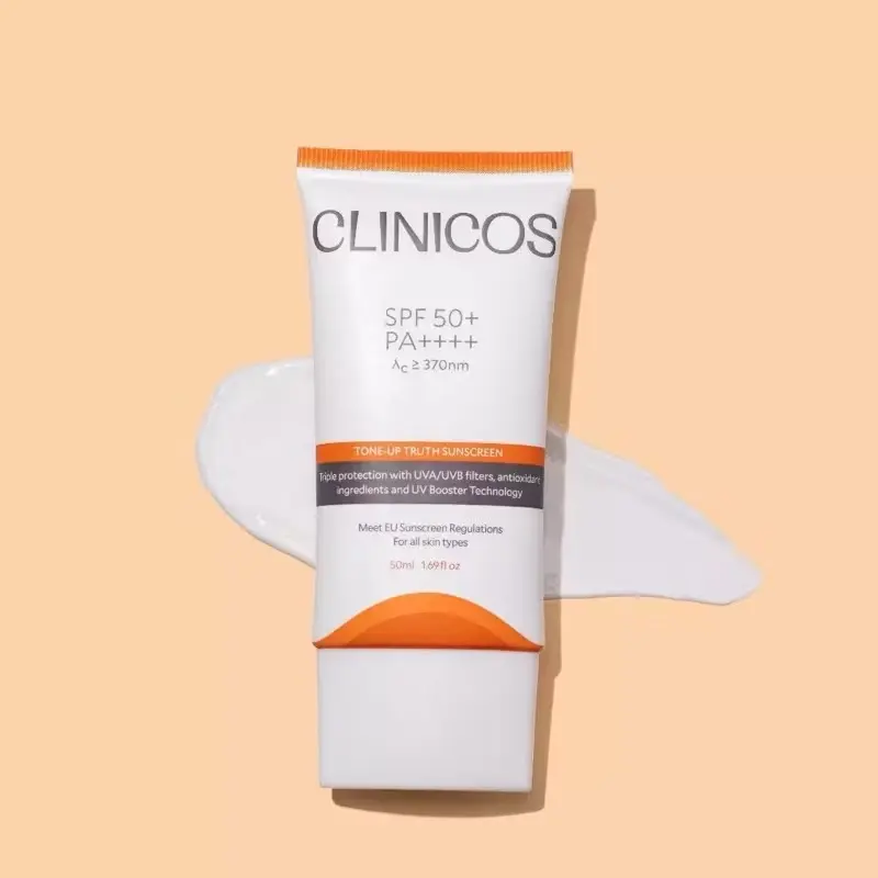 Kem Chống Nắng Clinicos Truth Sunscreen Cam SPF 50 PA++++ 50ml - Bảo vệ da khỏi tác hại của tia UV kem  chống kem  chống Skincare