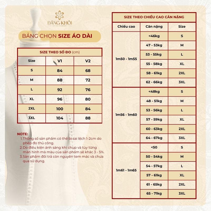 Áo Dài Lụa cao cấp mát mịn, in hoạ tiết 6D cực sắc nét (AT2) 3