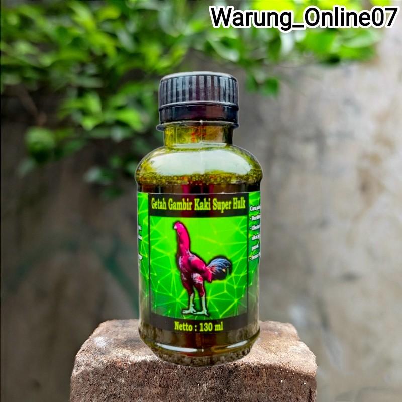 Getah Gambir Super Getah Gambir Hijau Kaki Super Hulk 130 ml Lulur Ayam Untuk Mengeraskan Kaki Jalu & Paruh Ayam Paling Best Seller 0