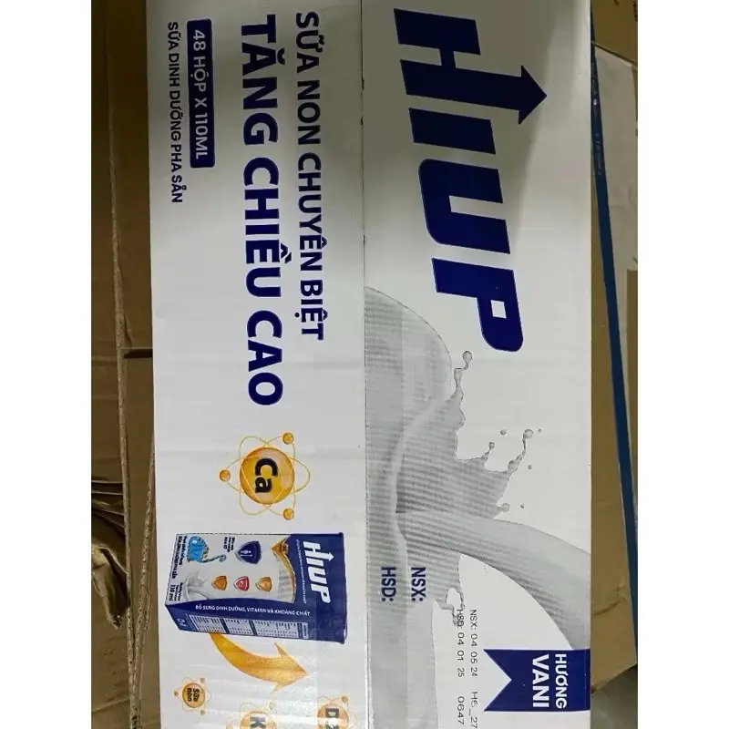 Sữa Hiup pha sẵn 110ml tăng chiều cao trên 2 tuổi nhập khẩu Hoa kì - Hãng Hiup 3