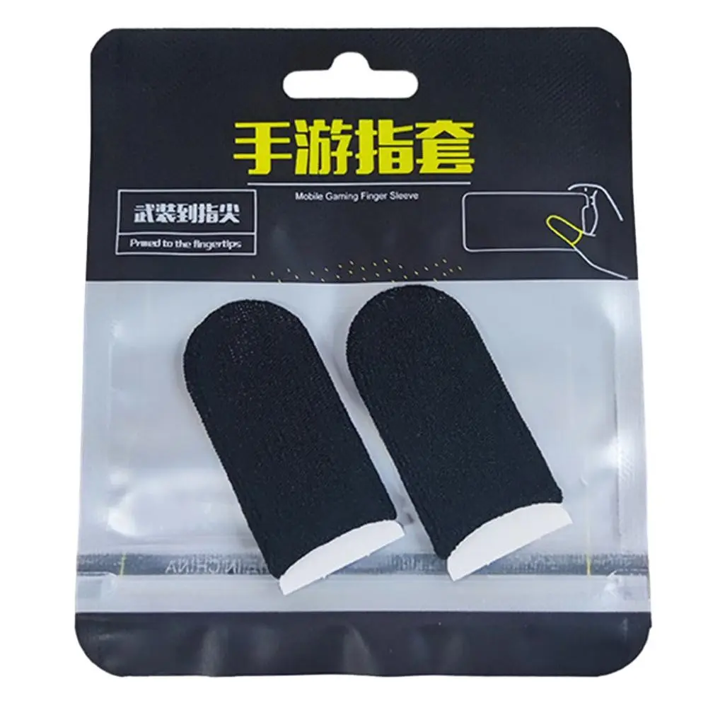 New 1 Pair Mobile Game Sleeve For Smart Touch Screen Finger Gaming thumb Gloves