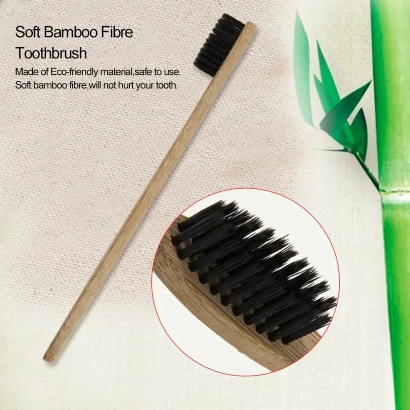 Sikat Gigi Bambu, Bamboo Toothbrush Soft Ramah Lingkungan 2