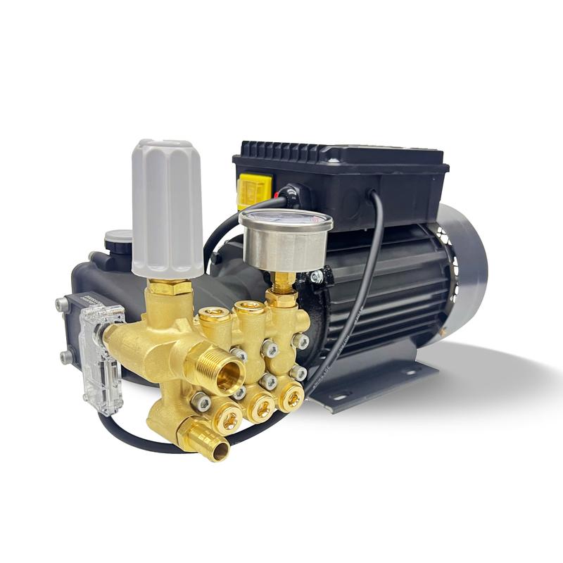 [2.2KW-tua nhanh-điện 220V] Động cơ motor và đầu bơm ti 1407 tiệm rửa xe detailing chuyên dùng, động cơ lõi đồng ty tráng ceramic, may rua xe cao áp công suất mạnh 120BAR,máy xịt rữa xe áp lực cao xịt rửa xe tải, sân vườn, quán ăn, tiệm rửa xe 10-15 chiếc 5