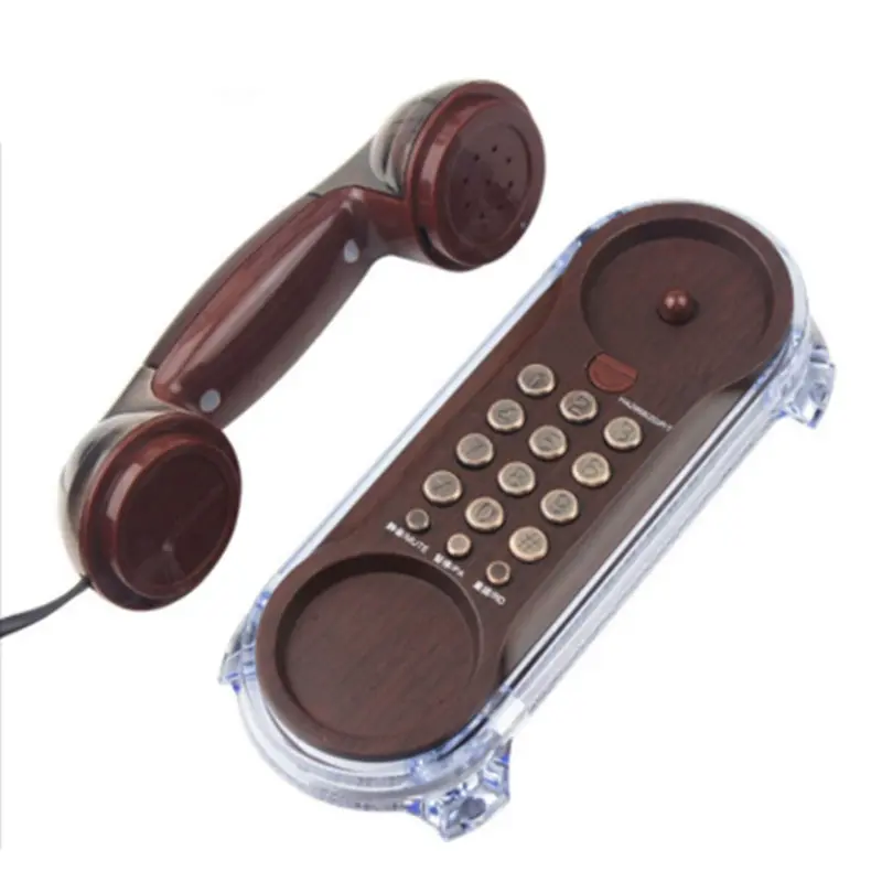 Điện Thoại Treo Tường Cổ Điển Nhỏ Đồ Trang Trí Cổ Điển, Phong Cách Cổ Điển Thích Hợp Để Treo Tường 3